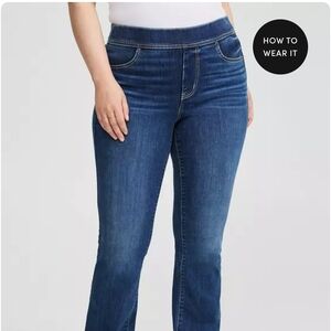 Torrid Dark Blue Boot Cut Jeans